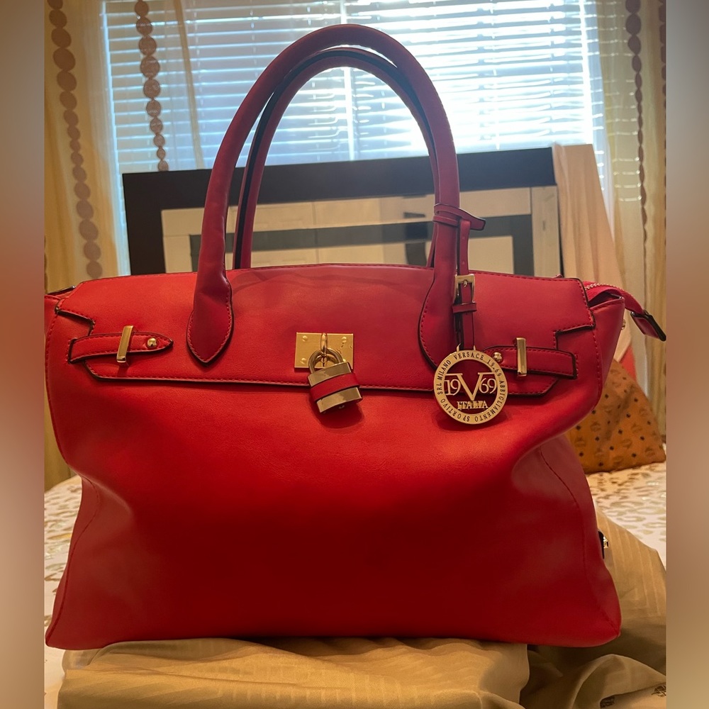 Versace 1969 Red Tote